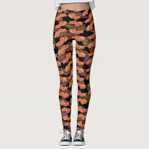 Bacon Mönster Leggings