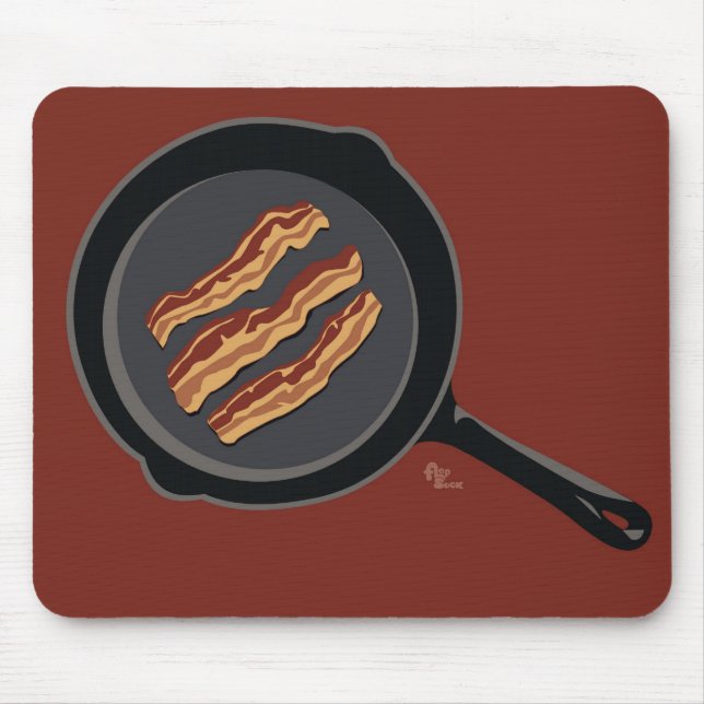 Bacon Mousepad Musmatta (Framsidan)