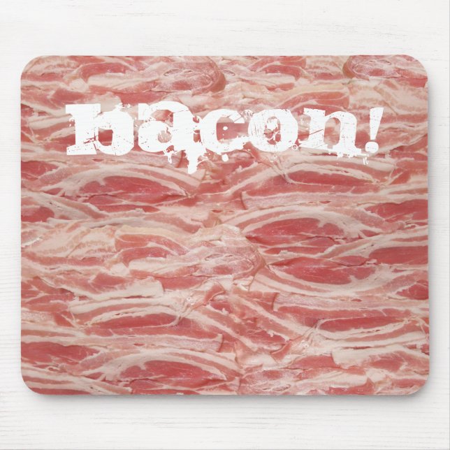 Bacon Mousepad Musmatta (Framsidan)