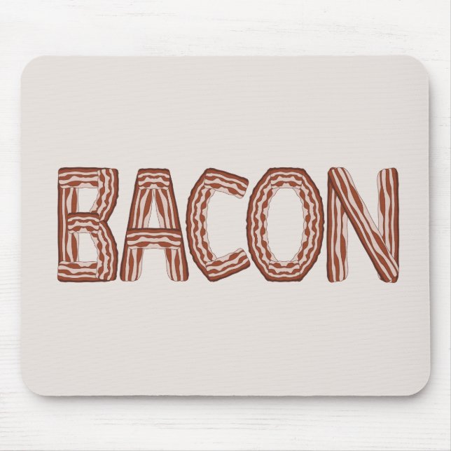 Bacon Mousepad Musmatta (Framsidan)