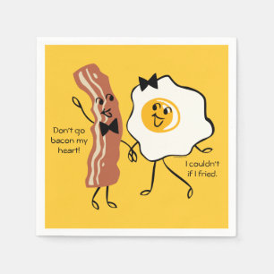 Bacon 'N Egg Älskare Pappersservett