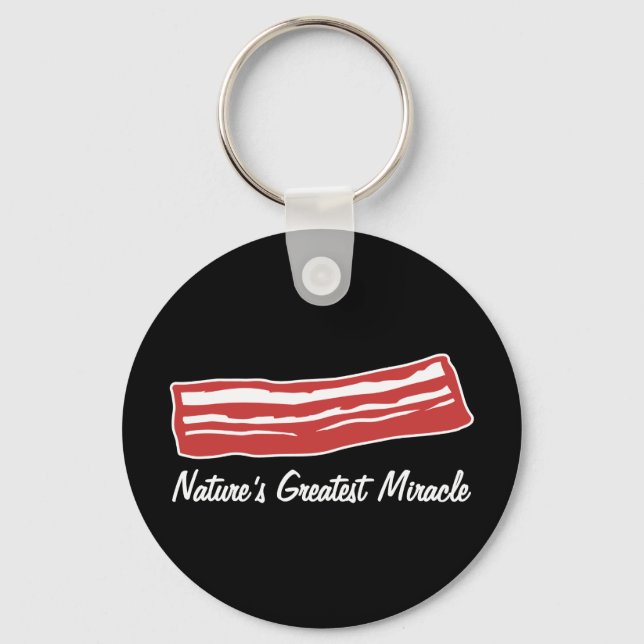 bacon Natys underbarare mirakel Nyckelring (Framsida)