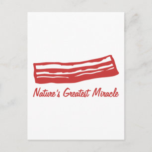 bacon Natys underbarare mirakel Vykort