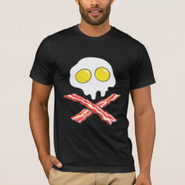BACON- OCH ÄGG-COOLA SKULL BONES SPOOF T-Shirt