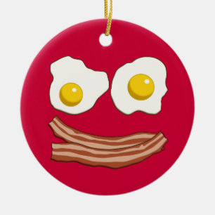 Bacon och ägg Ornament