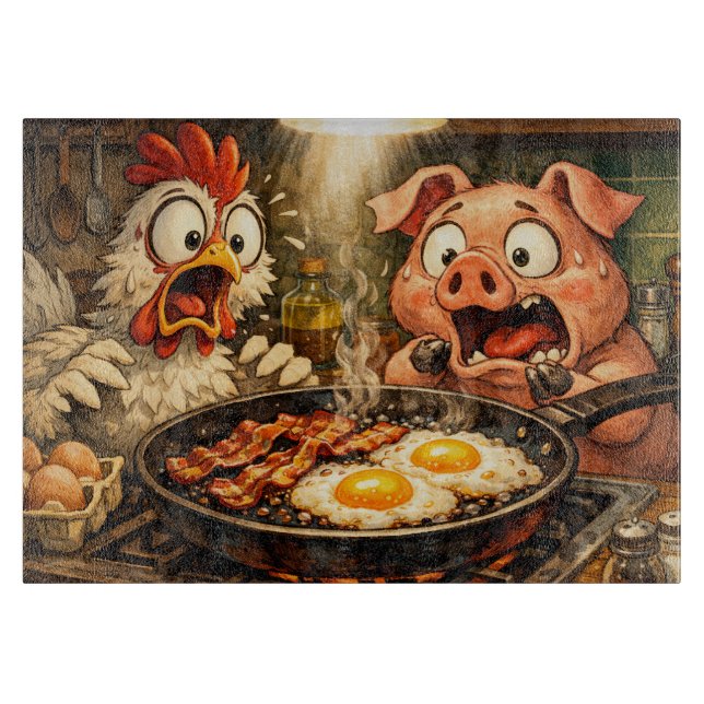 Bacon och ägg panik (Framsidan)