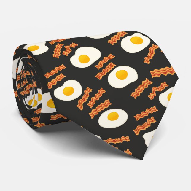 Bacon och ägg slips (Rullad)