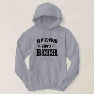 Bacon och öl sweatshirt