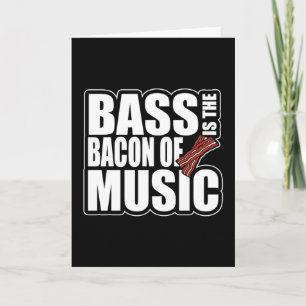 Bacon of Music Bass Guitarist Bass Guitar Kort