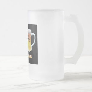 Bacon + Öl är upp till något Frostat Ölglas