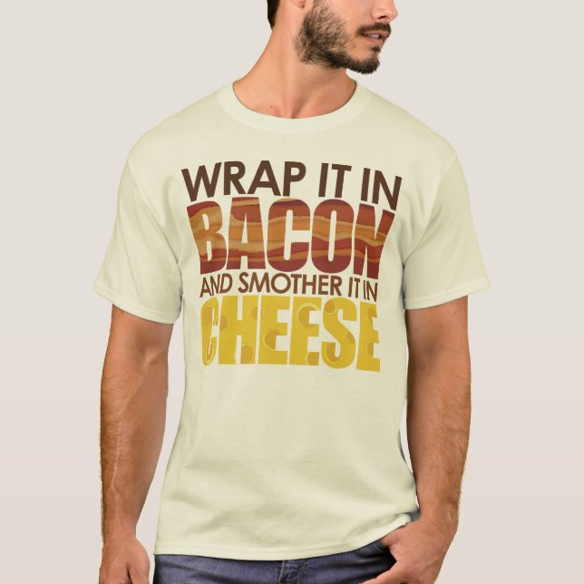 Bacon & ost, BEHAR! Tee Shirt (Framsida)