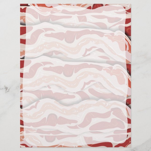 Bacon på papper (Framsida)