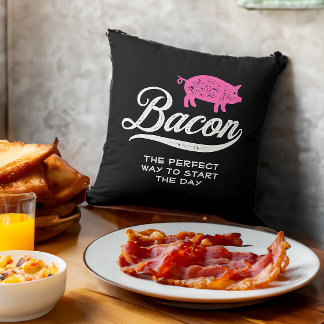 Bacon Perfekten hur man startar dagen Kudde
