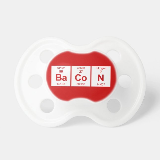 BaCoN Periodic Bord Napp (Framsidan)