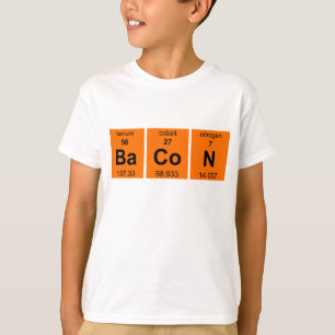 Bacon periodvis t-shirt