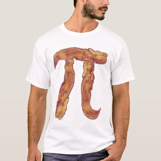 Bacon Pi T-Shirt (Framsida)