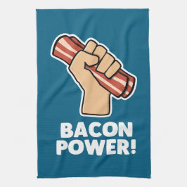 Bacon Power Kökshandduk