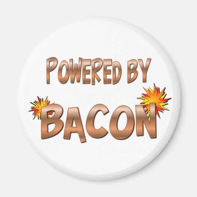 Bacon Power Magnet (Framsidan)