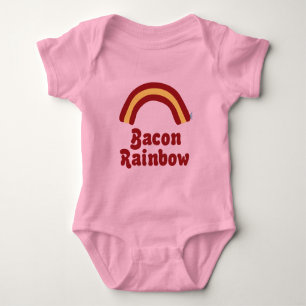 Bacon Rainbow Barnkläders Tee
