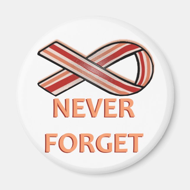 Bacon Ribbon Magnet (Framsidan)
