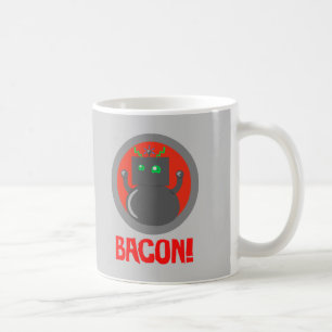 Bacon Robot Kaffemugg