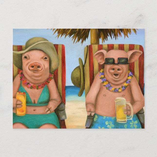 Bacon Shortage 2 Vykort (Framsida)