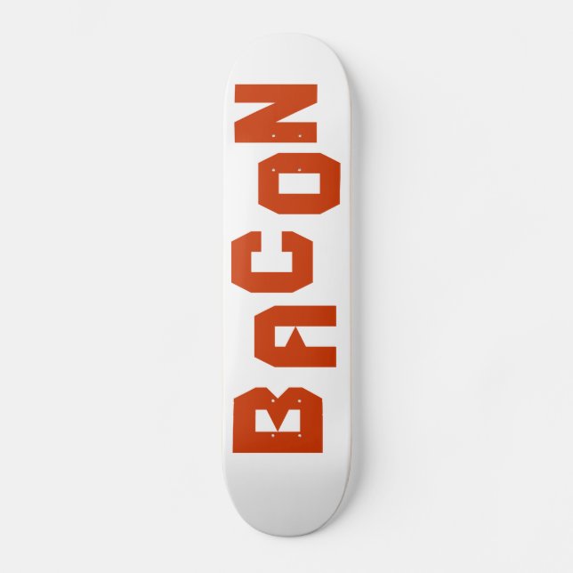 BACON SKATEBOARD BRÄDA 21,5 CM (Framsida)