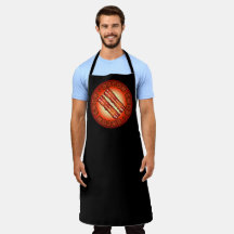 Bacon Snob Business Apron svart
