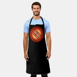 Bacon Snob Business Apron svart