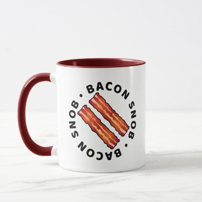 Bacon Snob Mugg (Vänster)