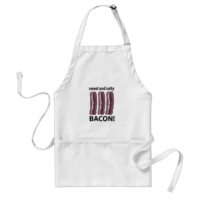 Bacon Sött Och Salt Bacon  Förkläde (Framsidan)