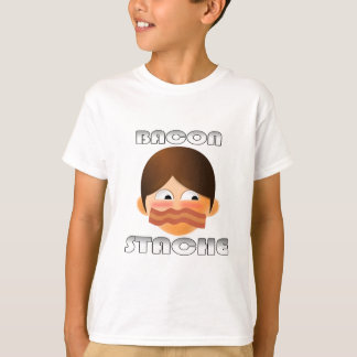 Bacon Stache Tee Shirt