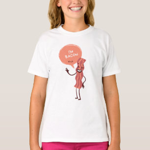 bacon t-shiet för barn t shirt