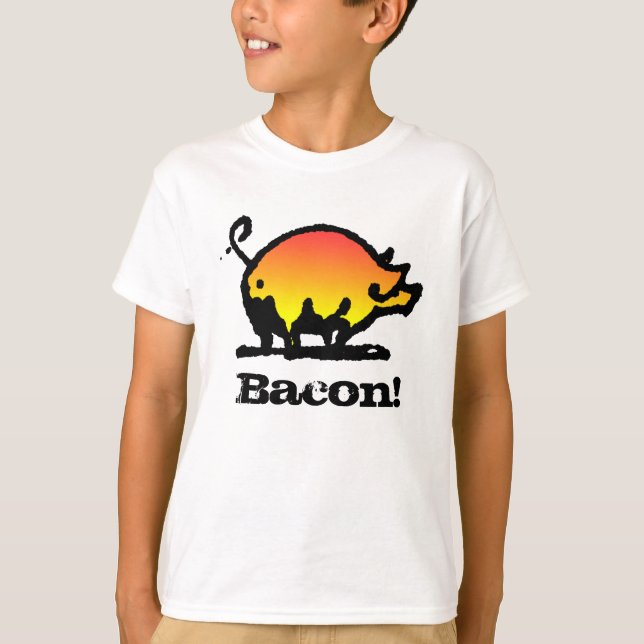 Bacon! T Shirt (Framsida)