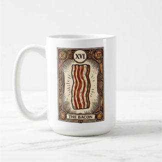 Bacon Tarot Card Kött Magic Kaffemugg