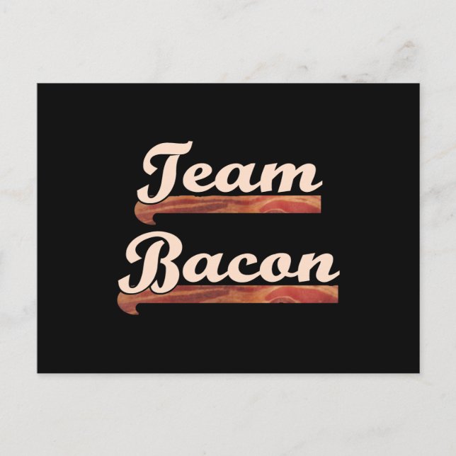 Bacon Team Vykort (Framsida)