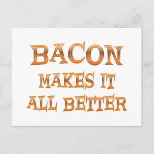 Bacon Vykort