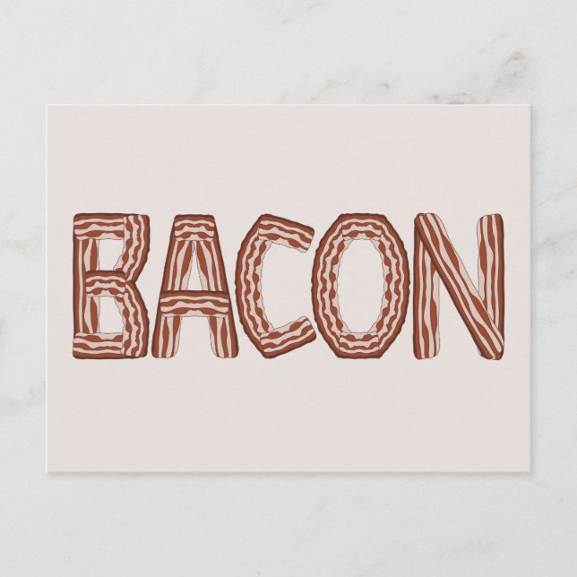 Bacon-vykort Vykort (Framsida)