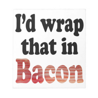 Bacon Wrap Anteckningsblock
