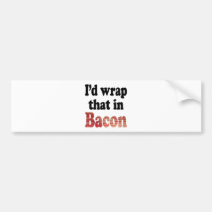 Bacon Wrap Bildekal