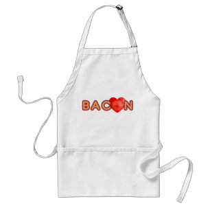 Bacon X O X KÄRLEK Förkläde