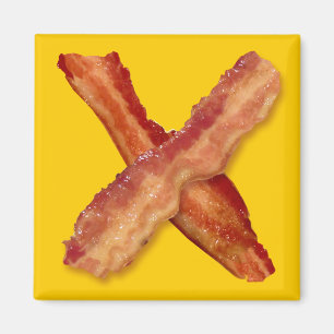 Bacon X O X KÄRLEK Magnet
