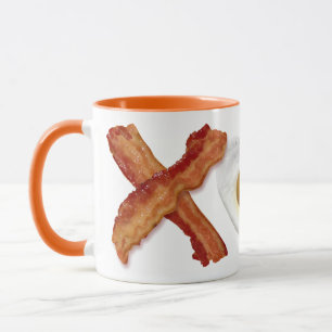 Bacon X O X KÄRLEK Mugg