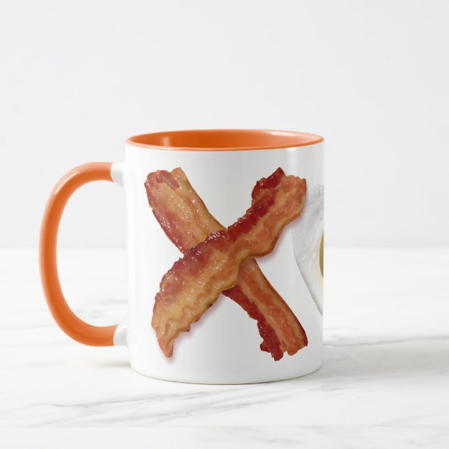 Bacon X O X KÄRLEK Mugg (Vänster)