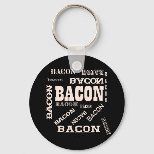 Baconbaconbacon Nyckelring