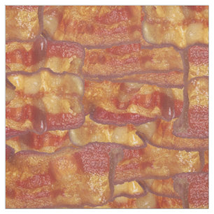 Baconbakgrundsmönster, rolig noveltymat tyg