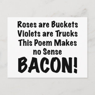 Bacondikt Vykort