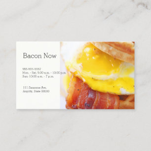 bacondillandesmörgås visitkort