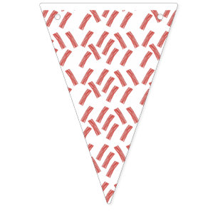 Baconfest Allt du kan äta födelsedag alla åldrar Vimplar