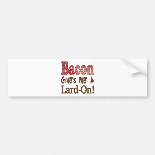 Baconfett Bildekal (Framsidan)